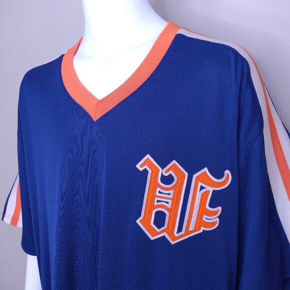 WU WEAR Vintage Baseball Jersey 3XL New York Mets XXXL Rza Raekwon WU TANG CLAN - Picture 4 of 16